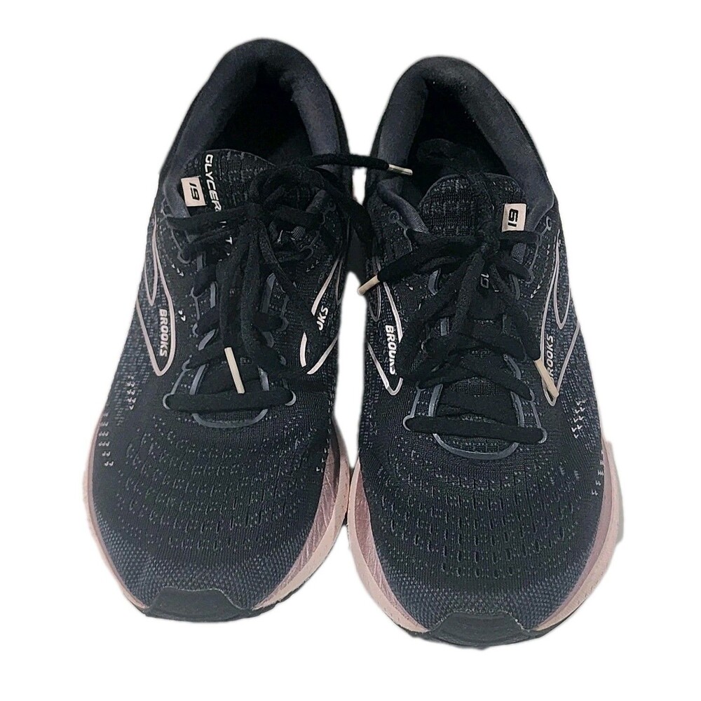 Brooks Glycerin 19 Women's Size 9.5 B (Medium) Running Shoes Black Ombre